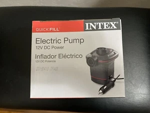 Intex Quick Fill DC Elektrische Luftpumpe 12V Autostecker Max Air Flow 21 2CFM - Bild 1 von 5