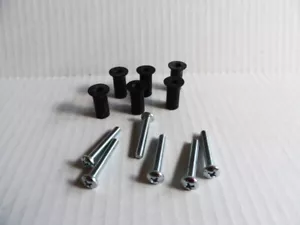 ROSCO 74-1032 Mirror Bracket Mounting Grommet & Screws Mirror-Lite NEW PK - Foto 1 di 2