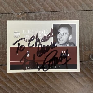 2004 Skybox LE LEgends of the Draft Bob Cousy #14LD Auto HOF. No COA - Picture 1 of 2