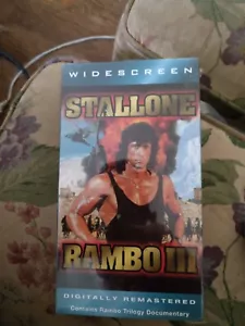 Rambo III (VHS, 1999, Letterboxed) - Widescreen - Picture 1 of 4