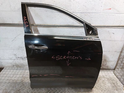 HYUNDAI SANTA FE MK3 2014 DOOR FRONT RIGHT DRIVER SIDE IN BLACK NKA - Image 1 of 4