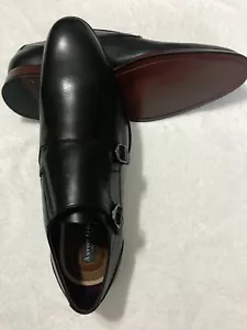 Zapatos para hombre Aston Grey Collection Kedaeri con correa de monje sin cordones talla 11,5 negros de EE. UU. - Imagen 1 de 12