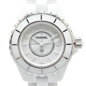 Orologi CHANEL J12 Fantasma Bianco H3442 Quarzo Quadrante Bianco Donna 【Usato】 - Foto 1 di 8