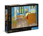 Puzzle Clementoni 1000 pezzi Museum Collection Van Gogh Bedroom in Arles 69x50