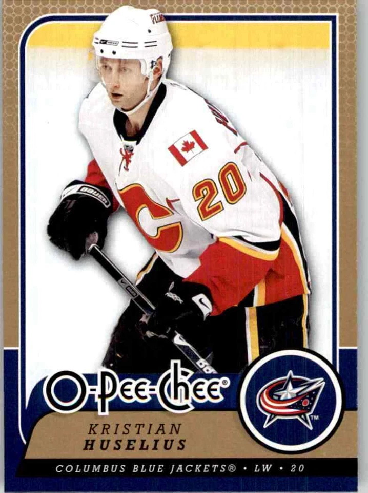 2008-09 O-Pee-Chee Kristian Huselius #295 - Image 1 of 2