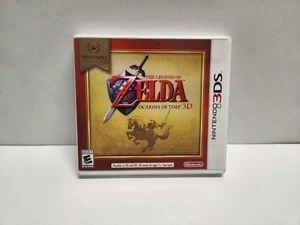 The Legend of Zelda Ocarina of Time (Nintendo 3DS) Original Case & Manual Only - Picture 1 of 3