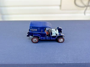 Hot Wheels Redline 1970 Paddy Wagon US Dark Blue w/Gold Chrome- MINT!! - Picture 1 of 12