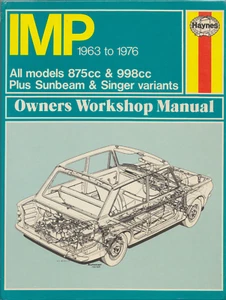 Hillman Imp Stiletto Chamois Sunbeam Sport (1963-1976) Haynes Werkstatthandbuch - Bild 1 von 2