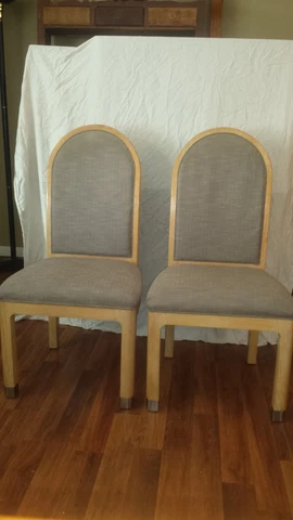 Blue Henredon Side Chairs Cover