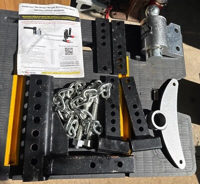 Andersen 3324 Distribución de Peso - 4′′ caída/subida, 2′′ Kit de Enganche de Bola *LEER 90% Foto 1 de 4