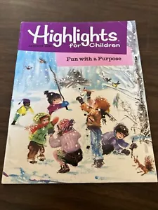 Highlights for Children Magazine Fun Skills Knowledge Creativeness January 1988 - Picture 1 of 4