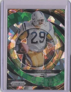 Panini Prizm Portals Prizms Green Ice #4 Eric Dickerson 2024 - Imagen 1 de 2