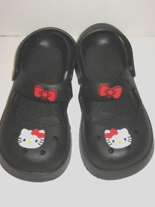 Hello Kitty Sandals,Black, Sz. 7 - Picture 1 of 4