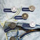 5x Metal Extender Button Waistband Extenders Hook For Men Jeans Pants Collar