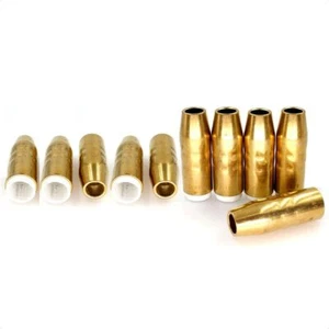 10pcs 4492 Conical Gas Nozzle 3/4" Shield for Bernard MIG Welding Gun - Picture 1 of 3