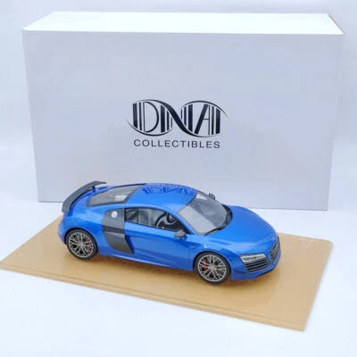 DNA Collectibles 1/18 Audi R8 LMX 2014 DNA000031 Resin Model Car Limited Blue - Image 1 of 4