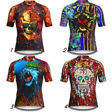 Cycling Jersey Bicycle Shirt Skull Bike Jacket Ghost Clothes Motocross Road Ride