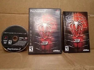 Spider-Man 3 (Sony Playstation 2, PS2 2007)  CIB Black Label Tested and Works - Picture 1 of 3