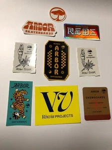 9 Various Stickers for Skateboard / Snowboard / Bike / Surfboard - Picture 1 of 1