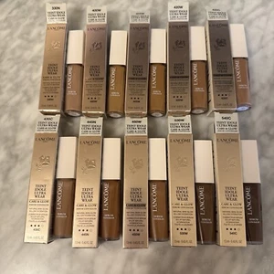 Lancome Teint Idole Ultra Wear Care Glow Serum Concealer bundle 0.43oz lot 10 - Picture 1 of 9