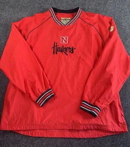 Chaqueta Pullover Nebraska Cornhuskers Reebok Heisman Collection 2XL 29x33 - Imagen 1 de 9