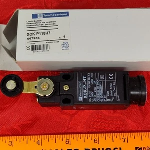 Schneider Telemecanique XCK-P118H7 Endschalter, Hebel 3 AMP 240 VAC 067936 NEU - Bild 1 von 8