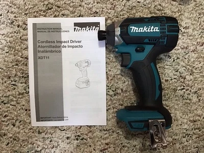 Makita XDT11Z 18V LXT Lithium-Ion Cordless Impact Driver, Tool Only NO BOX - Image 1 of 2