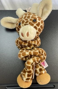 Dakin 1988 Musical Giraffe Plush Lovey Crib Pull Toy Works Used Condition - Picture 1 of 16