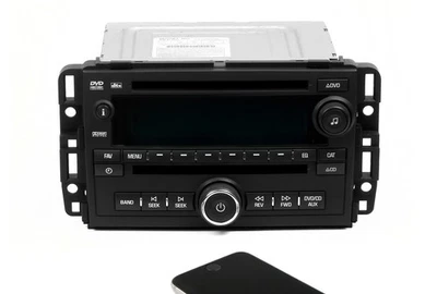 2010-12 Buick GMC AM FM CD DVD Radio w Aux & Bluetooth Mod UNLOCKED 20940022 UUJ - Image 1 of 4