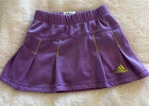 Adidas Girls Skorts Purple Girls Size 4t - Picture 1 of 4