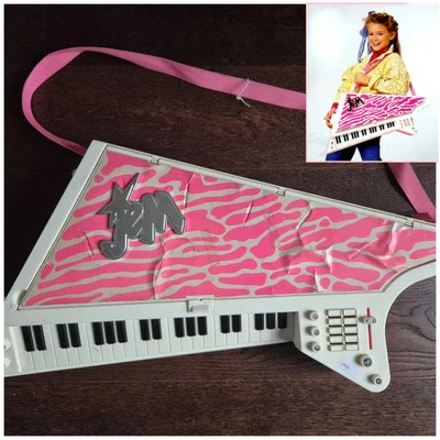 Jem And The Holograms 4100 Star Stage Cassette Player Case Hasbro 1986 *READ* - Image 1 of 4
