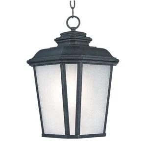 Maxim Radcliffe Outdoor Hanging Lantern Light - Frosted Glass - 3349WFBO - NEW - Picture 1 of 2