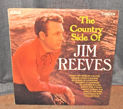 Jim Reeves The Country Side Of Jim Reeves 1969 UK Gatefold vinyl LP Excellent - Image 1 of 4