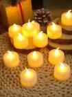 2 Packs of 3 Tealights Christmas Decorations Floral Displays Battery Operated