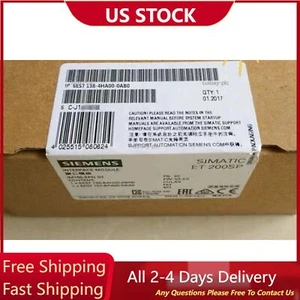 New Siemens master interface for ET200S 6ES7138-4HA00-0AB0 6ES7 138-4HA00-0AB0 - Picture 1 of 1