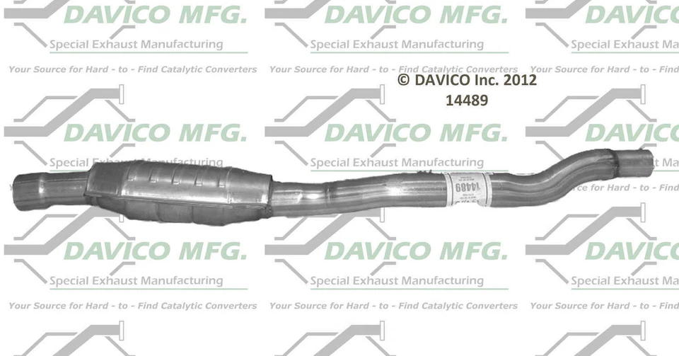 Catalytic Converter-Exact-Fit Davico 14489 - Image 1 of 3