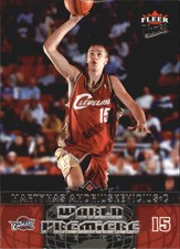 2006-07 Ultra #194 Martynas Andriuskevicius WP Ret