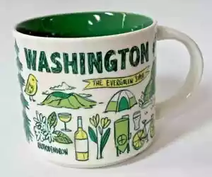 Taza de café Starbucks Been There Series Washington Original Store 414 ml EE. UU. - Imagen 1 de 11