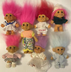 VTG LOT 7 Travis TROLL My Lucky Poodle Skirt Doll PJs Wedding Russ 1990s Outfits