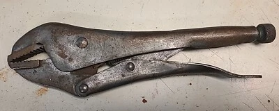 Antique Vise Grip Dewitt NE, Vintage Nebraska 1942 Patent Date Mechanic Tool - Image 1 of 4