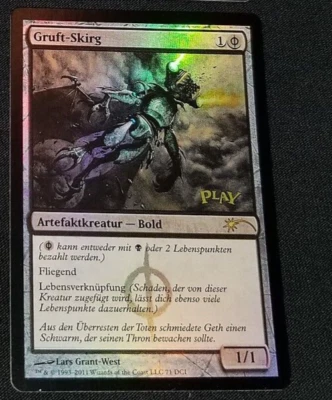 MTG 1x WPN Play Promo artifact LP German FOIL Vault Skirge ships w/ tracking - Image 1 of 2