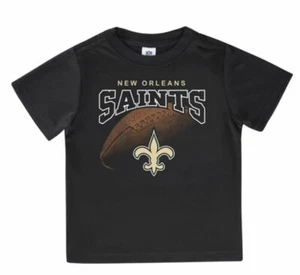Gerber New Orleans Saints  Boys Gold & Black Football Tee Shirt - Picture 1 of 4