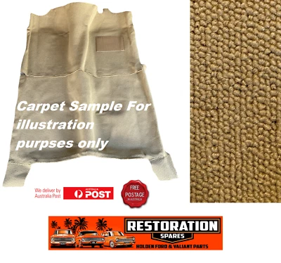 FRONT & REAR MOULDED BUCKSKIN LOOP CARPET SUITS COROLLA TOYOTA KE20 KE25 - image 1 of 4