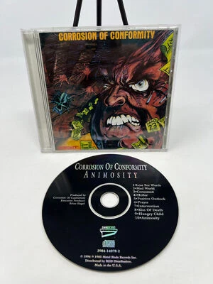 Corrosion Of Conformity: Animosity CD 2015 Reissue Metal Blade Records OOP - Image 1 of 4