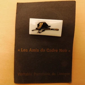 PIN'S PIN PORCELAINE LES AMIS DU CADRE NOIR - Imagen 1 de 1
