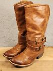 Strapped Buckled Boots Womens Size 6M Zip Up Coconuts By Matisse Sheriff