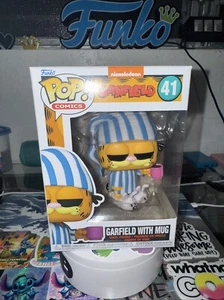 Funko Pop! Vinilo: Nickelodeon - Garfield con taza #41 - Imagen 1 de 6