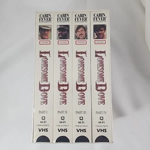 Lonesome Dove Box Set Parts I - IV - VHS Video 6 hours Brand New Sealed Western - Bild 1 von 6