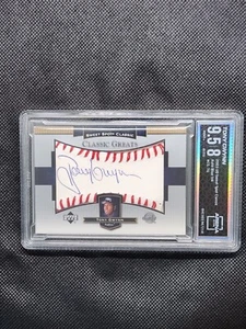 2003 Upper Deck Sweet Spot Tony Gwynn Auto Arena 9.5 - Picture 1 of 2