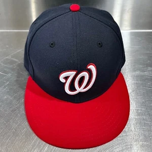 Washington Nationals Alternate New Era 59FIFTY MLB 2 Tone Fitted Cap Hat 7 1/4 - Picture 1 of 5